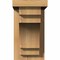Ekena Millwork Mediterranean Smooth Corbel w/Backplate, Western Red Cedar, 5 1/2"W x 10"D x 10"H COR06X10X10MED01SWR - alternate 4
